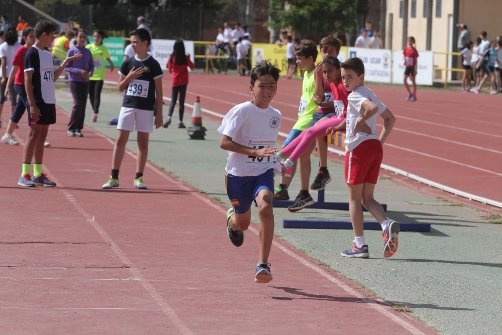 Campeonato Intercentros escolar de Atletismo en Ca