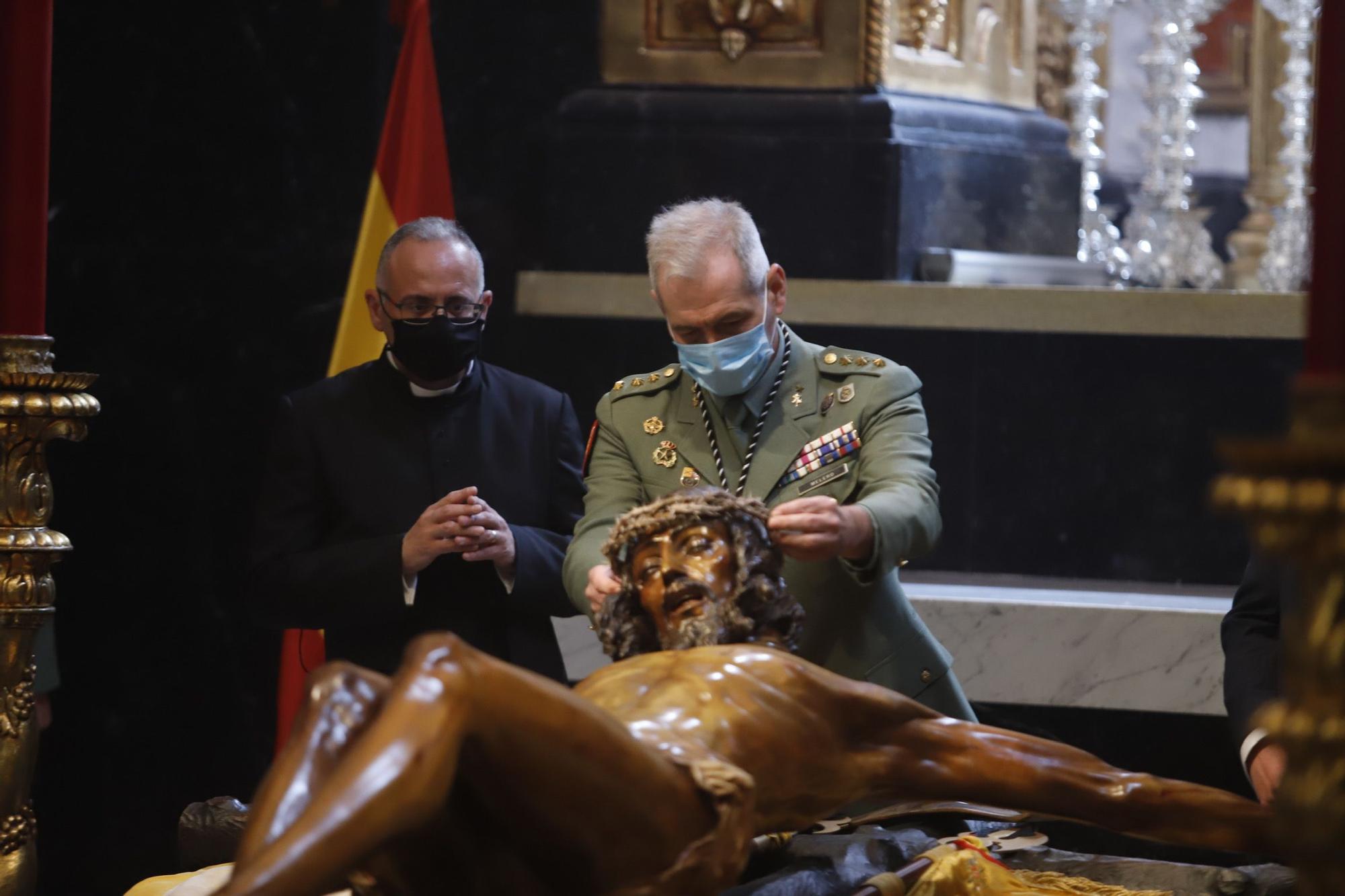 Mena: Imposición de la corona de espinas al Cristo de la Buena Muerte | Semana Santa 2021