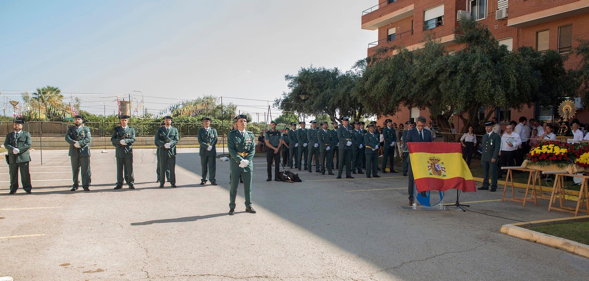 La Ribera se vuelca con la Guardia Civil el día de su patrona
