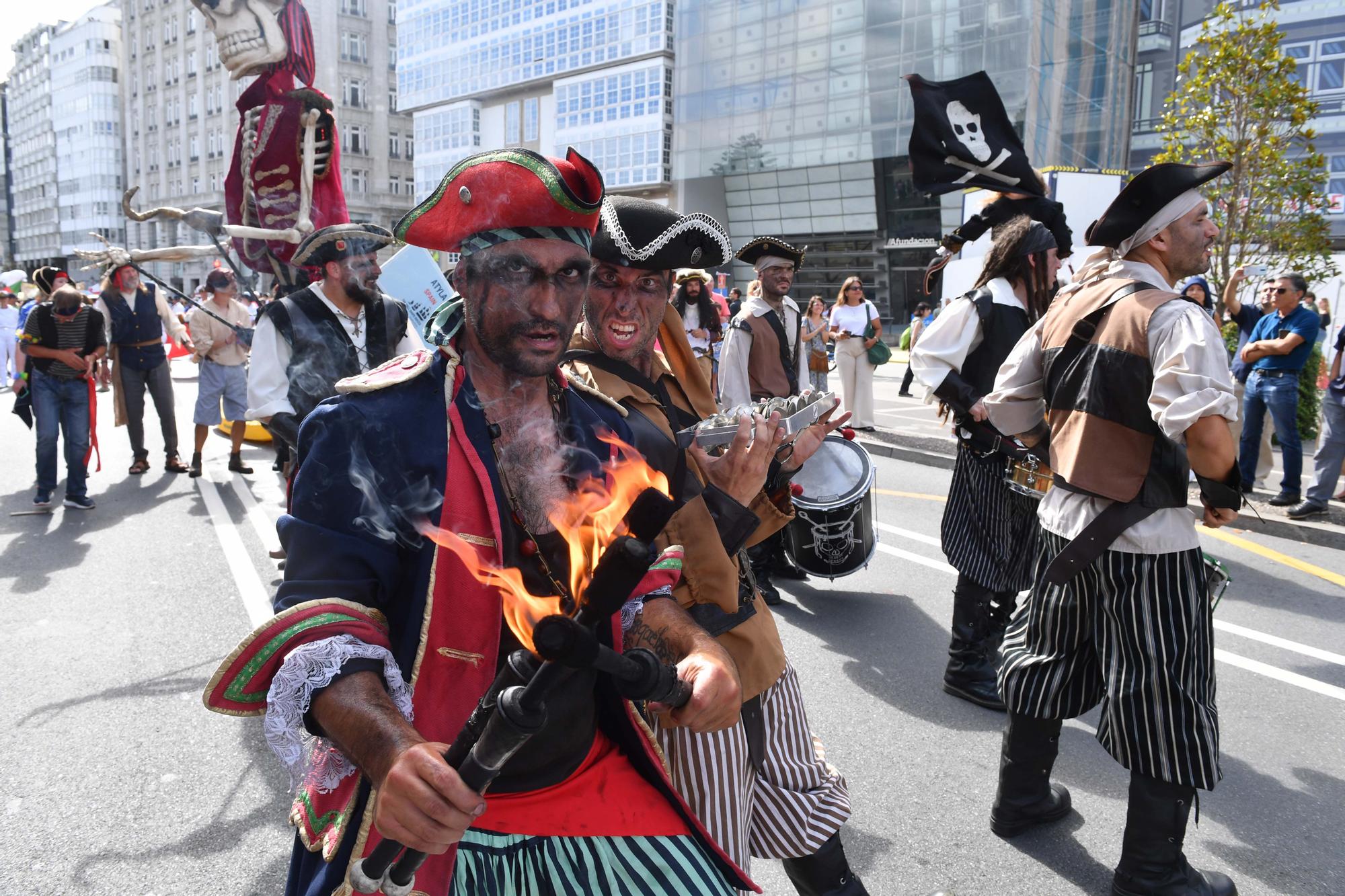 De los barcos a tierra piratas vaqueros y Ast rix y Ob lix La