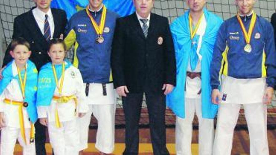 Representantes asturianos en el Campeonato de España. / fakyda