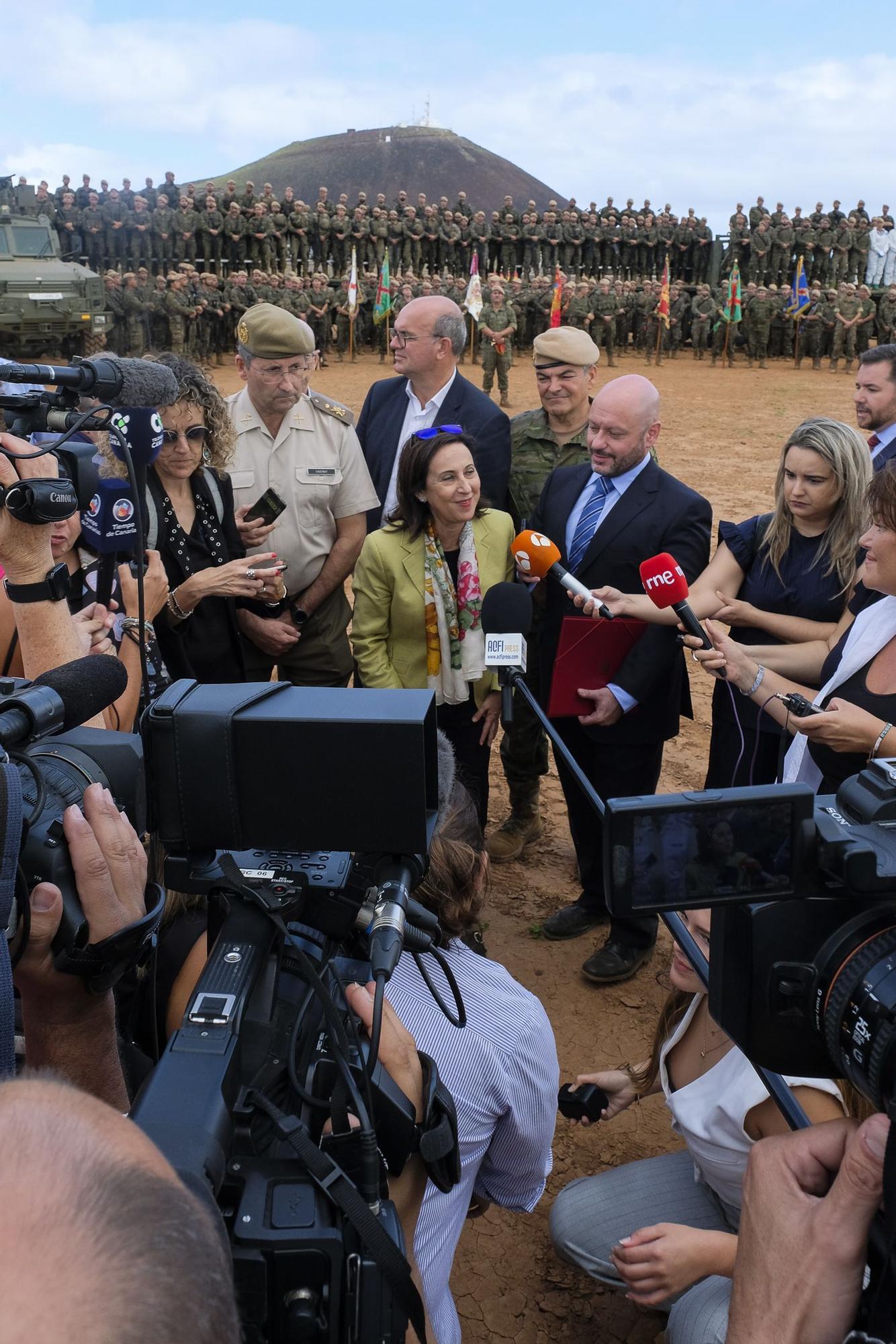 Visita de la ministra Margarita Robles a Gran Canaria (4/12/2022)