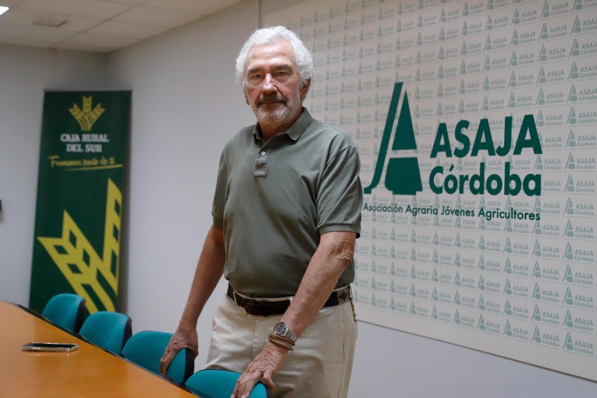 Ignacio Fernández de Mesa, en la sede de Asaja Córdoba.