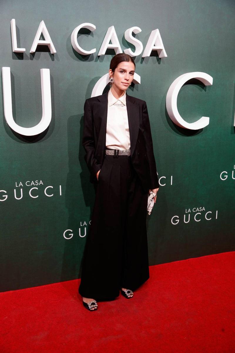 Sandra Gago en la premiére de 'La casa Gucci'