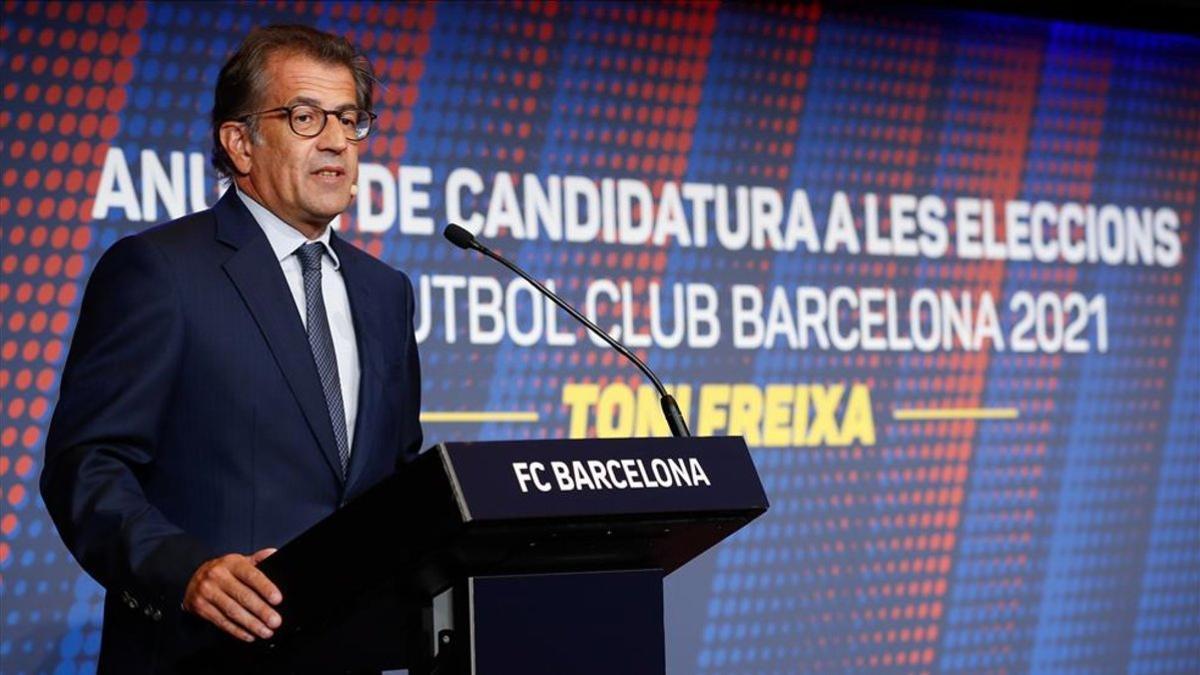 Freixa será candidato a la presidencia del Barça