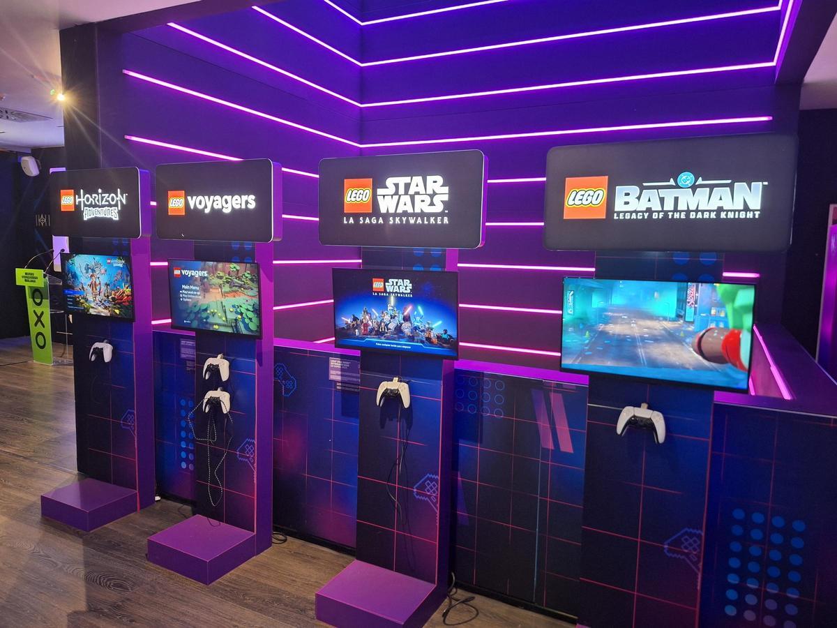 ‘LEGO Gaming: The Exhibition’ de OXO Museo del Videojuego Málaga, en imágenes