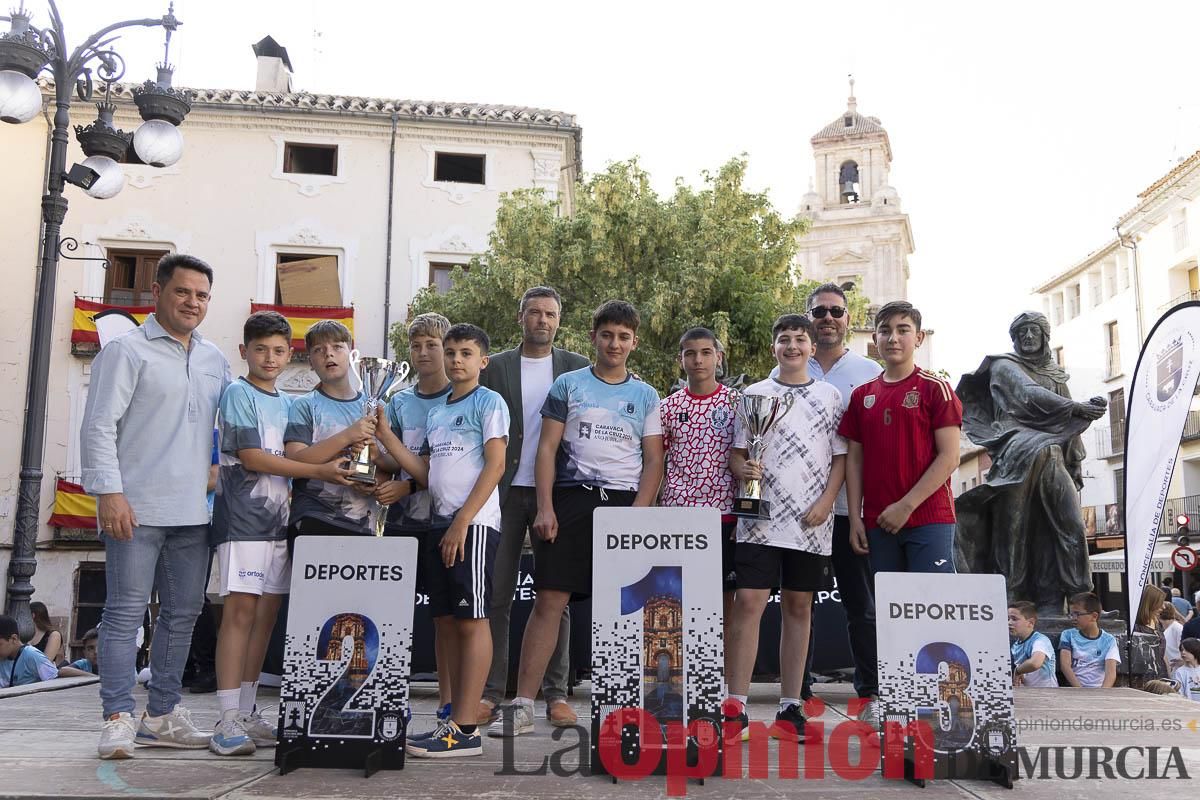 Clausura de las Escuelas Municipales Deportivas de Caravaca