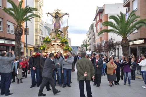 Regreso del Santo Cristo hasta su ermita desde San Jose? Obrero en Cieza