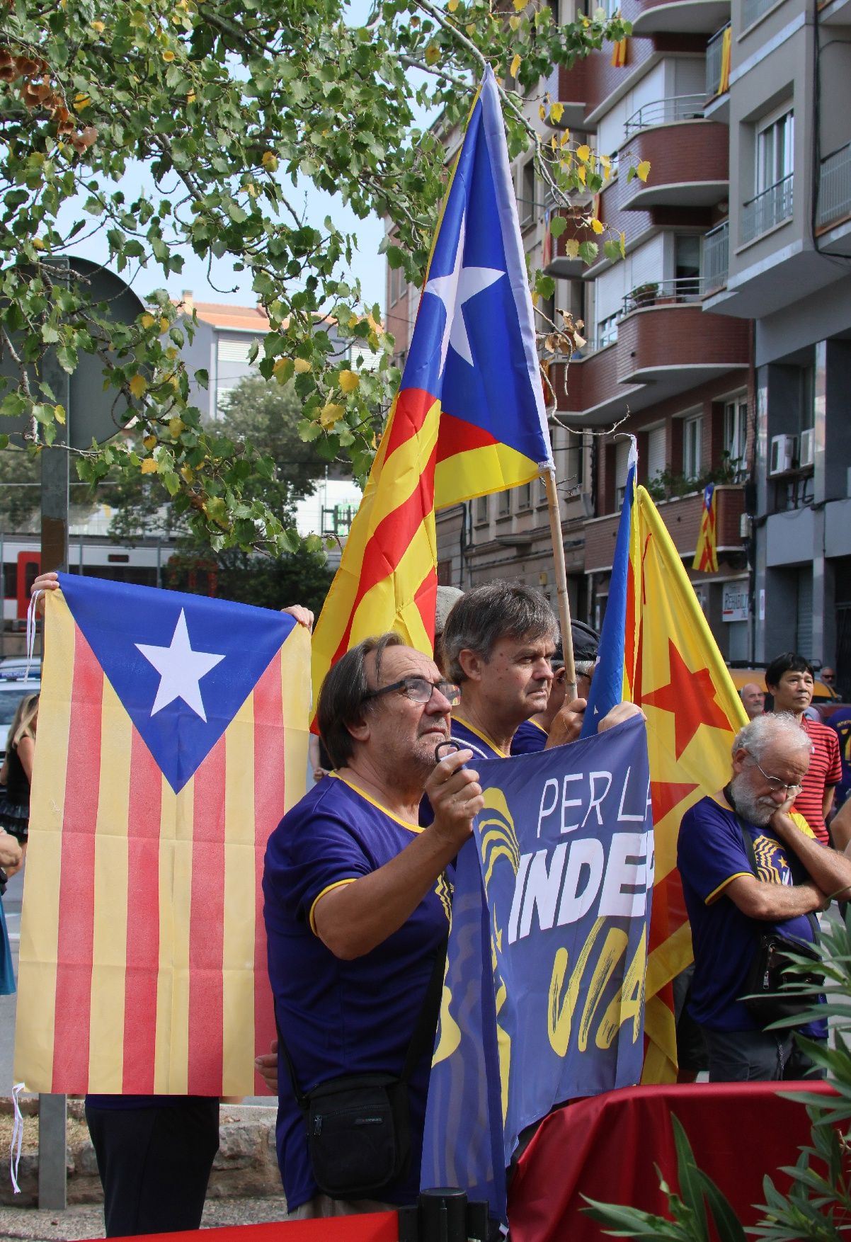 Així ha estat l'acte institucional per la Diada a Manresa