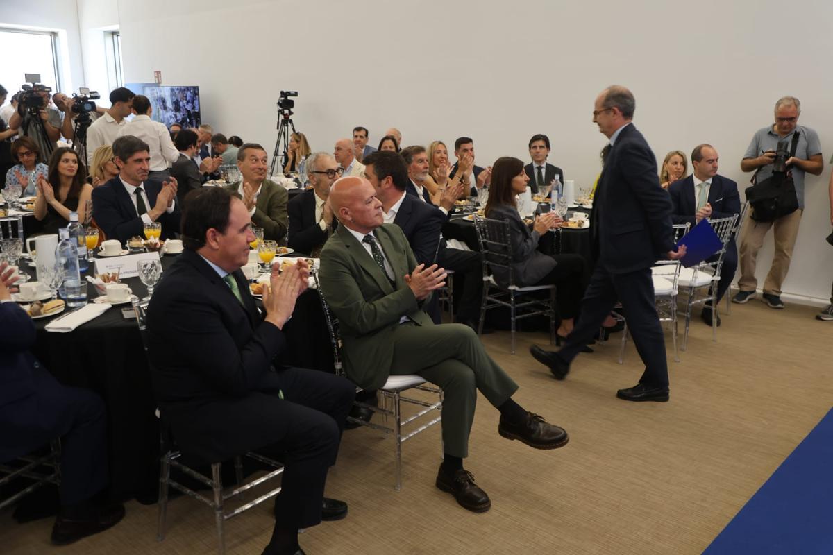 El encuentro informativo de Prensa Ibérica con el president Juanfran Pérez Llorca en imágenes El encuentro informativo de Prensa Ibérica con el president Juanfran Pérez Llorca en imágenes