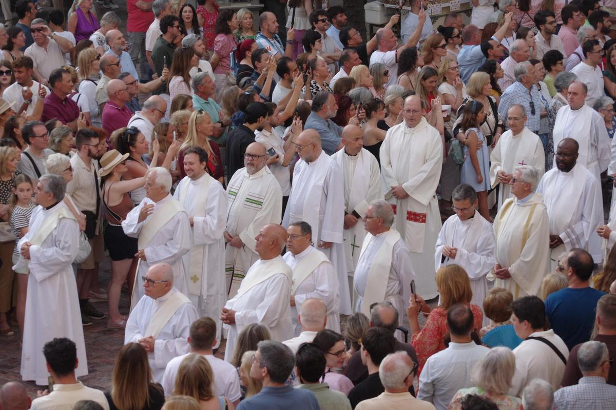 Imágenes del Corpus Christi en Málaga 2026