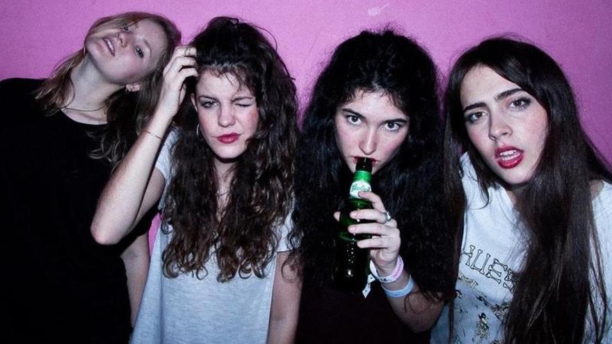 La banda madrileña Hinds.