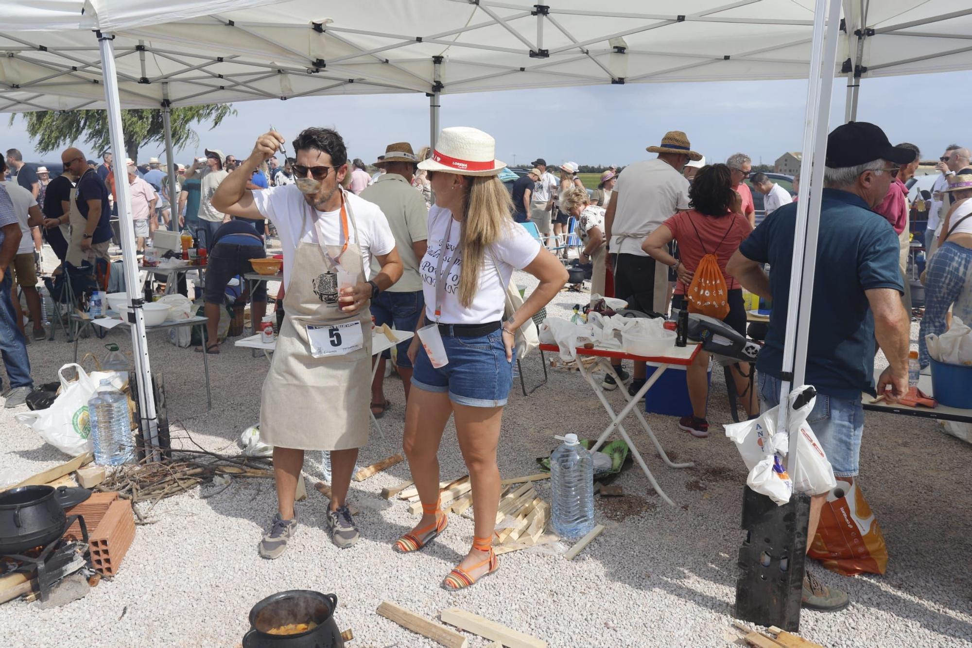 Día de fiesta en el 'Concurs d'allipebre' de Catarroja