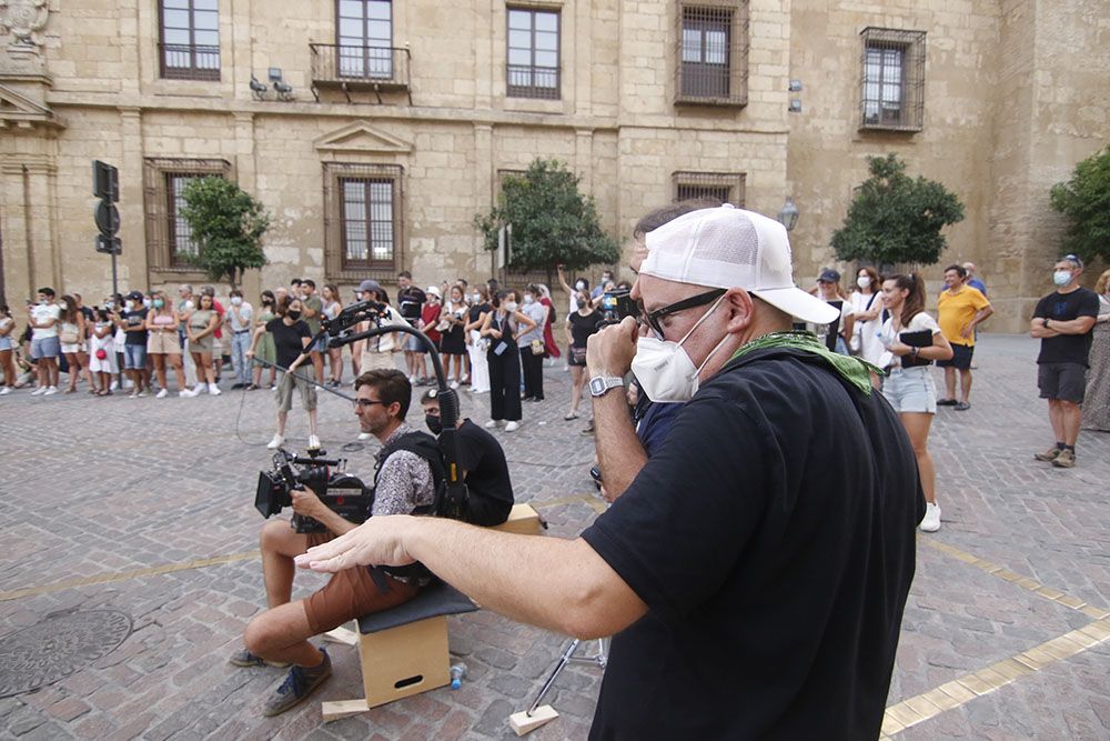 Macarena Gómez rueda en Córdoba