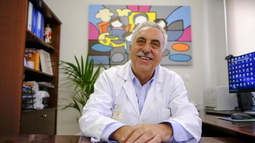 Luis Peña, jefe del servicio de Pediatría del Hospital Universitario Materno Infantil de Canarias: "El 70% de las enfermedades que se detectan a través del cribado neonatal son metabólicas"