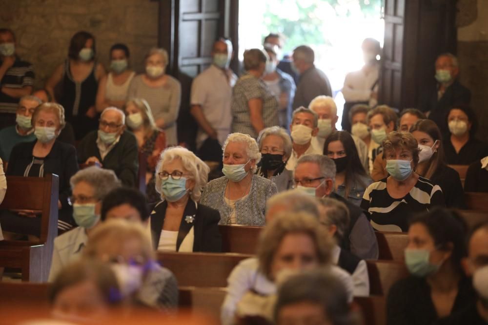 Funeral de José Manuel Feito, párroco de Miranda