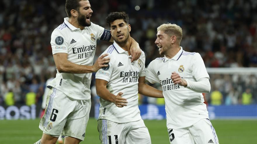 Valverde y Asensio tumban al Leipzig en el Bernabéu