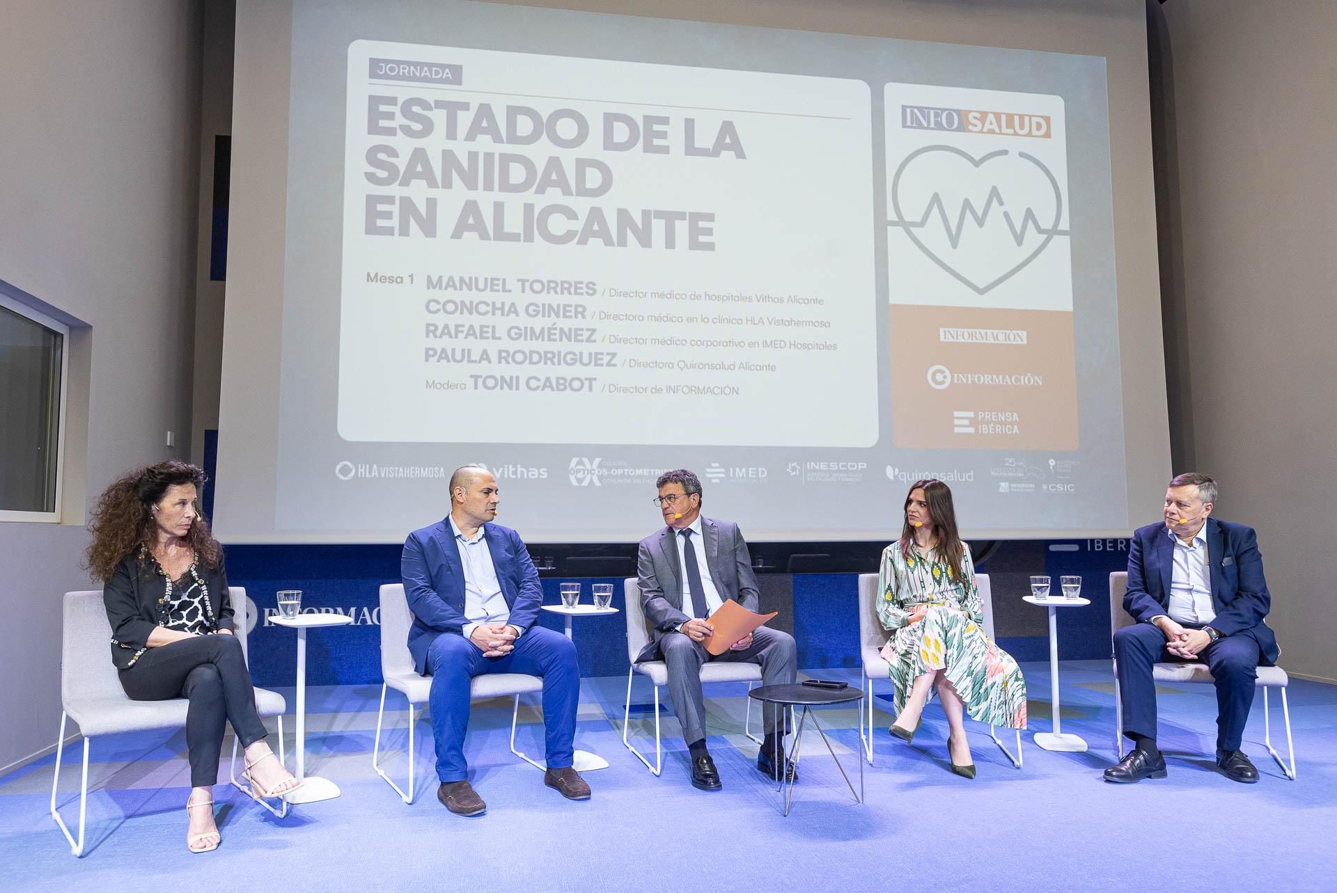 Jornada sobre el Estado de la Salud en Alicante