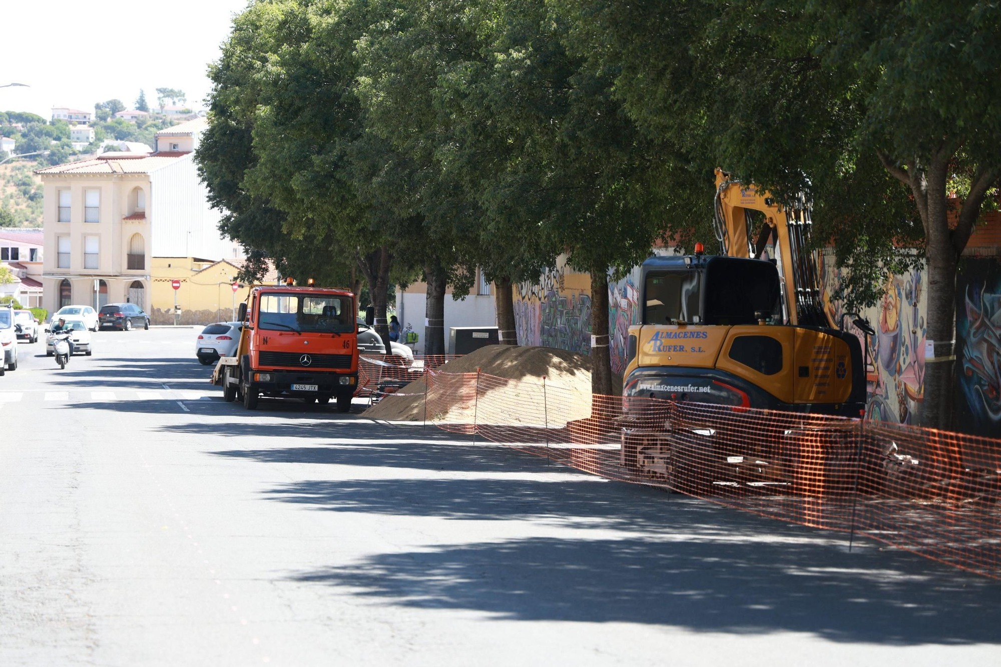 Comienzan las obras de remodelación de la Roche Sur Yon de Cáceres