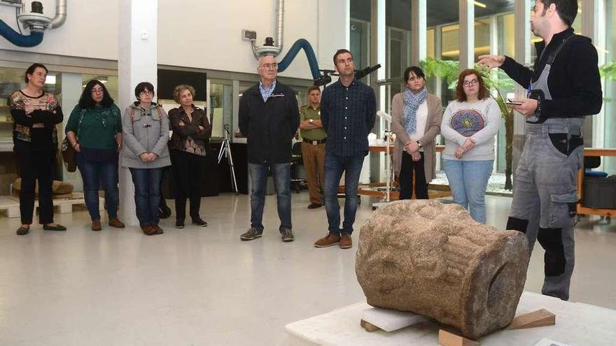 El Museo celebró visitas para dar a conocer espacios habitualmente no accesibles. // Rafa Vázquez