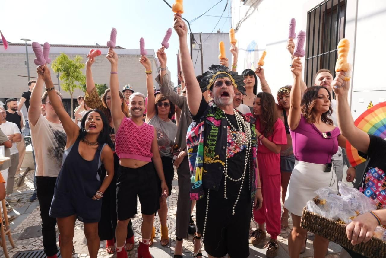 Así ha sido la carrera de tacones en Los Palomos de Badajoz