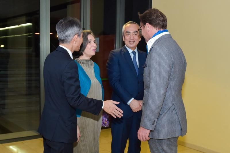 11-02-2010 LAS PALMAS DE GRAN CANARIA. Recepción del embajador de Japón en España, Kenji Hiramatsu, para celebrar su Fiesta Nacional. Fotógrafo: ANDRES CRUZ  | 11/02/2020 | Fotógrafo: Andrés Cruz