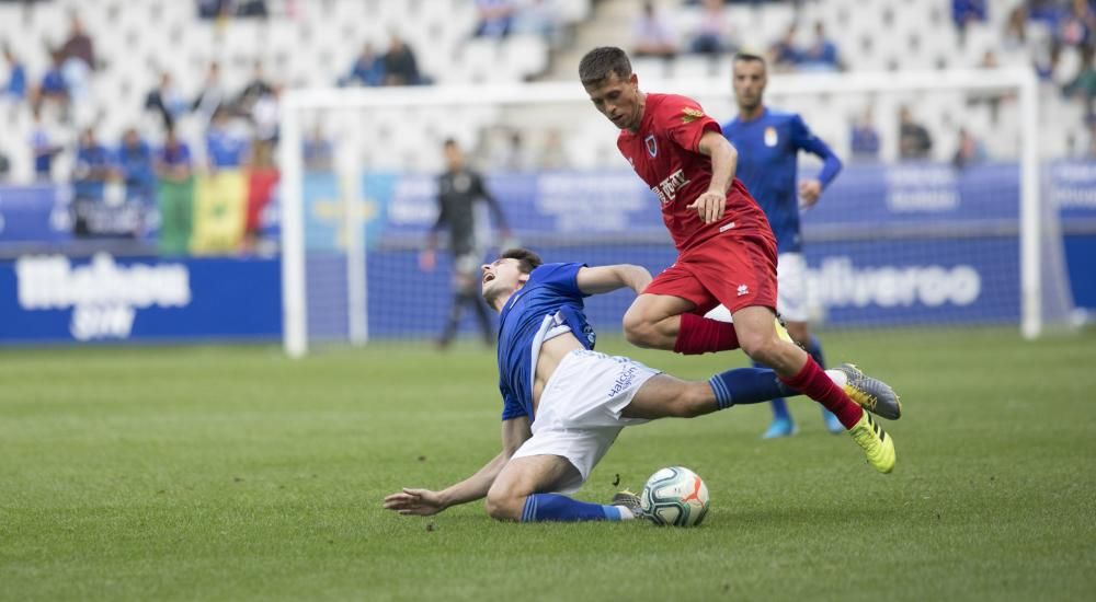 El partido del Oviedo ante el Numancia, en imágenes.