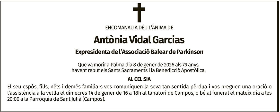 Antònia Vidal Garcias
