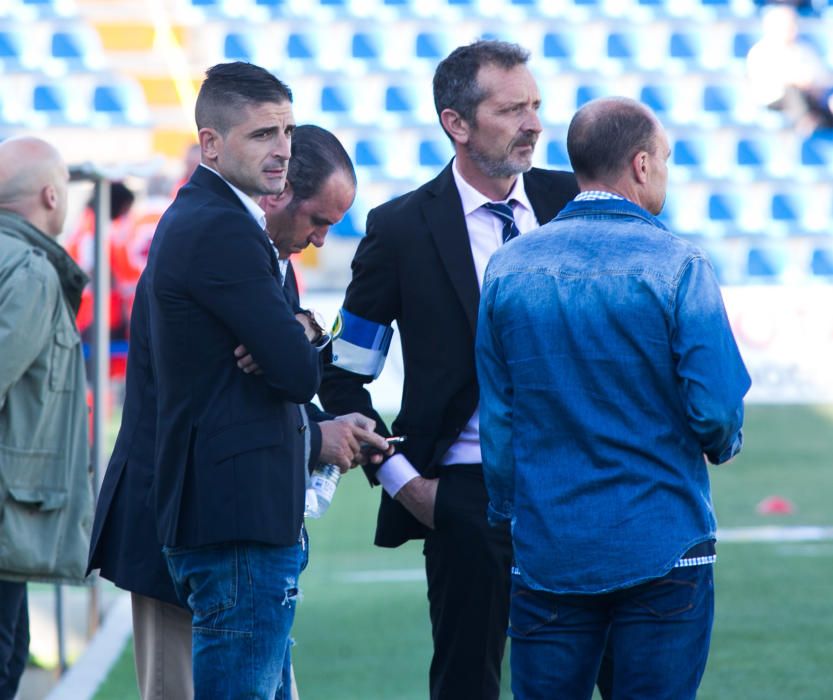 Dos goles de Chechu y una genial asistencia de Javi desatascan a un Hércules que vuelve a la promoción