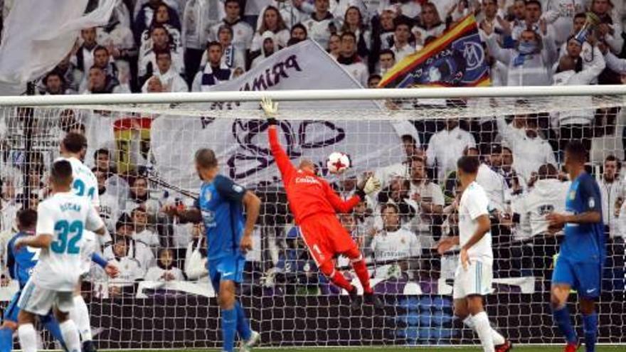 Keylor Navas es va empassar el 0-1 del Fuenlabrada.