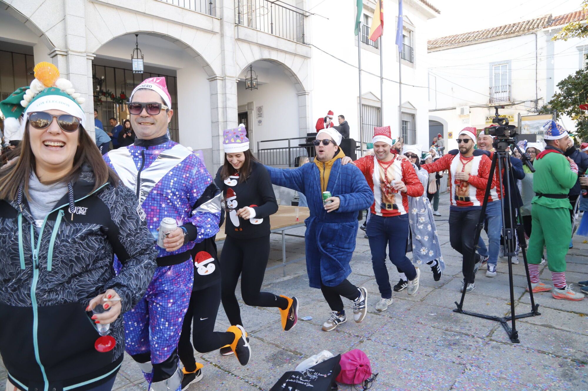 Los juegos del frío de Hinojosa, en imágenes