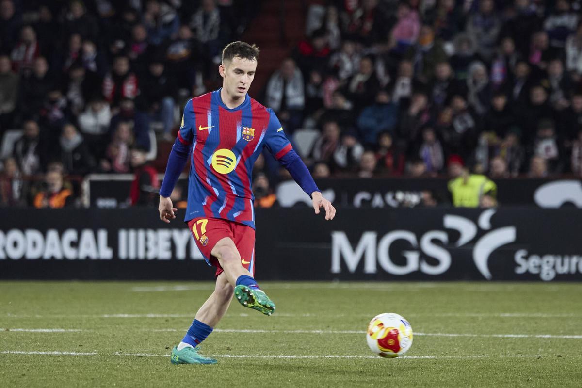 Casadó, en la eliminatoria de Copa ante el Albacete