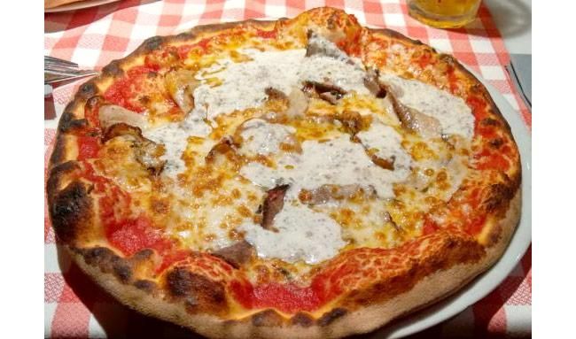 Pizza Malatesta en 'Trattoria Malatesta' (Madrid)