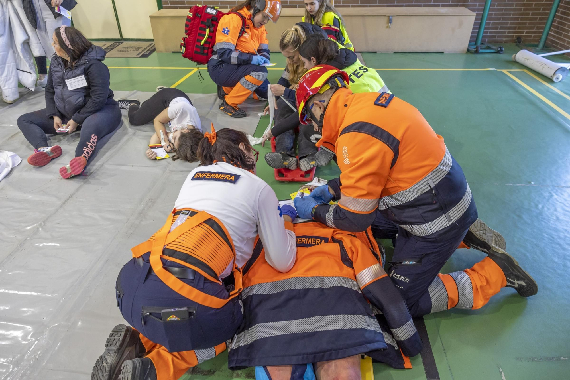 Así ha sido el simulacro de terremoto en Torrevieja coincidiendo con el aniversario del catastrófico seísmo de 1829
