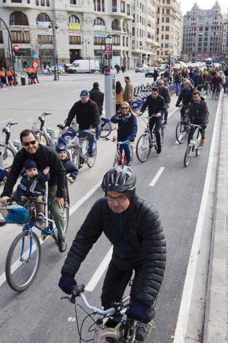 Apertura del anillo ciclista de Valencia