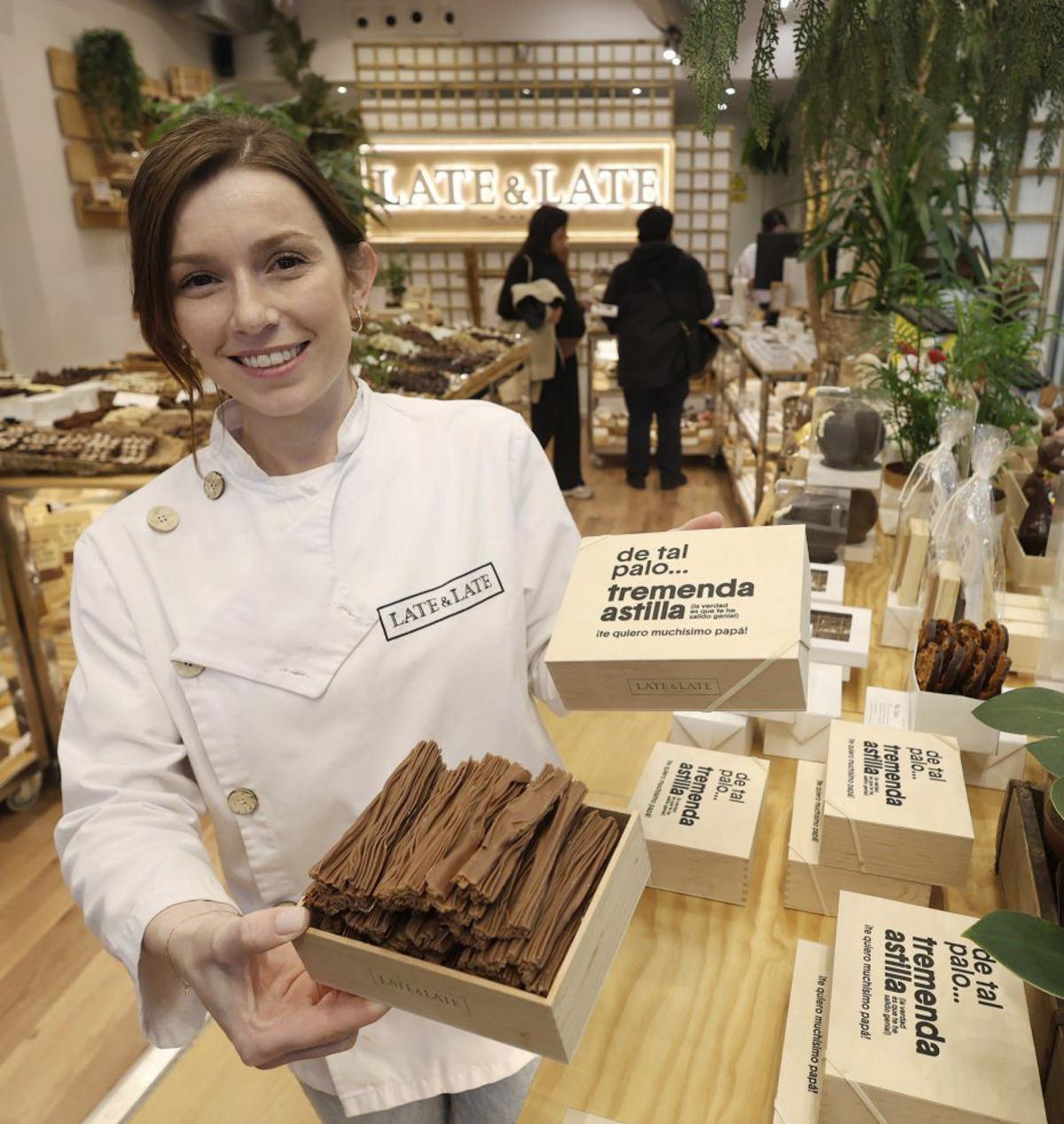 La chocolatería Late&amp;Late ofrece un variado cartel de productos. | GUSTAVO SANTOS