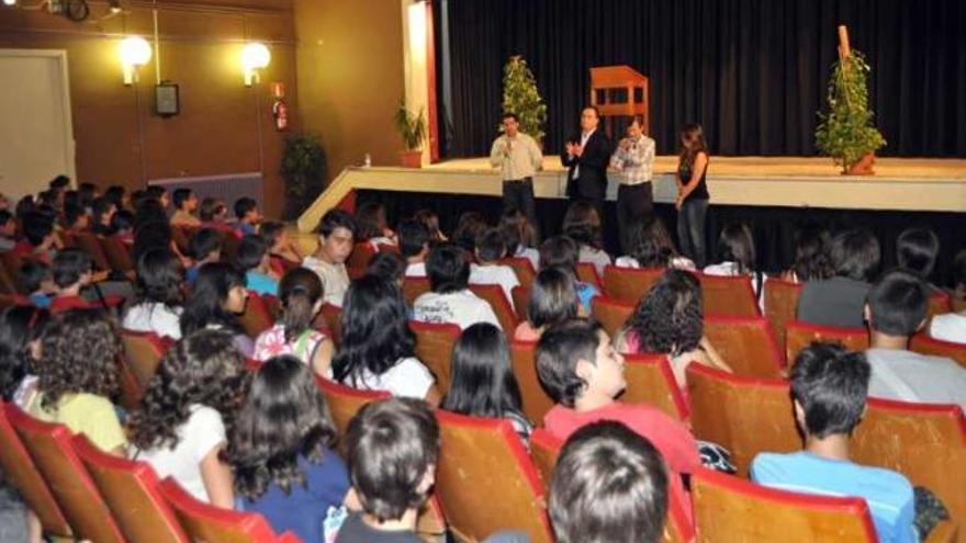 Imagen del acto celebrado en el Pare Vitòria.