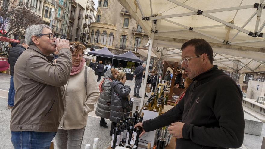 El Mercat de l&#039;Oli i Vins de Manresa viu una edició marcada per la sequera