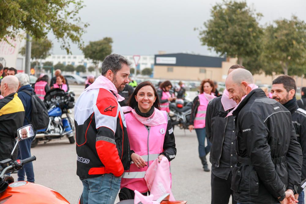 Ruta Motera "Chalecos rosas" contra el cáncer