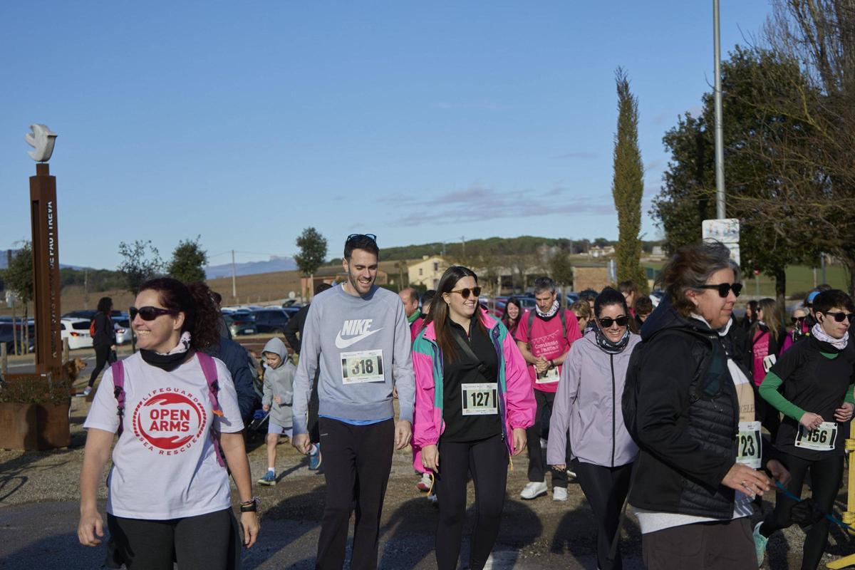 Imatges de la Run4Cancer a Riudellots de la Selva