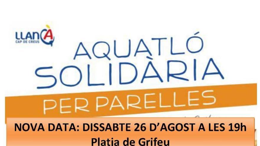 Llançà prepara l&#039;Aquatló Solidària per parelles