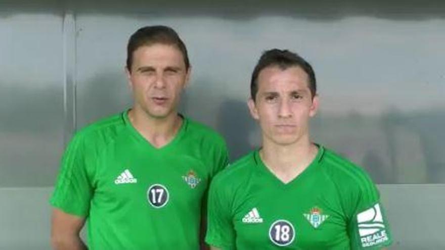 Guardado y Joaquín piden ayuda para los niños afectados por el terremoto