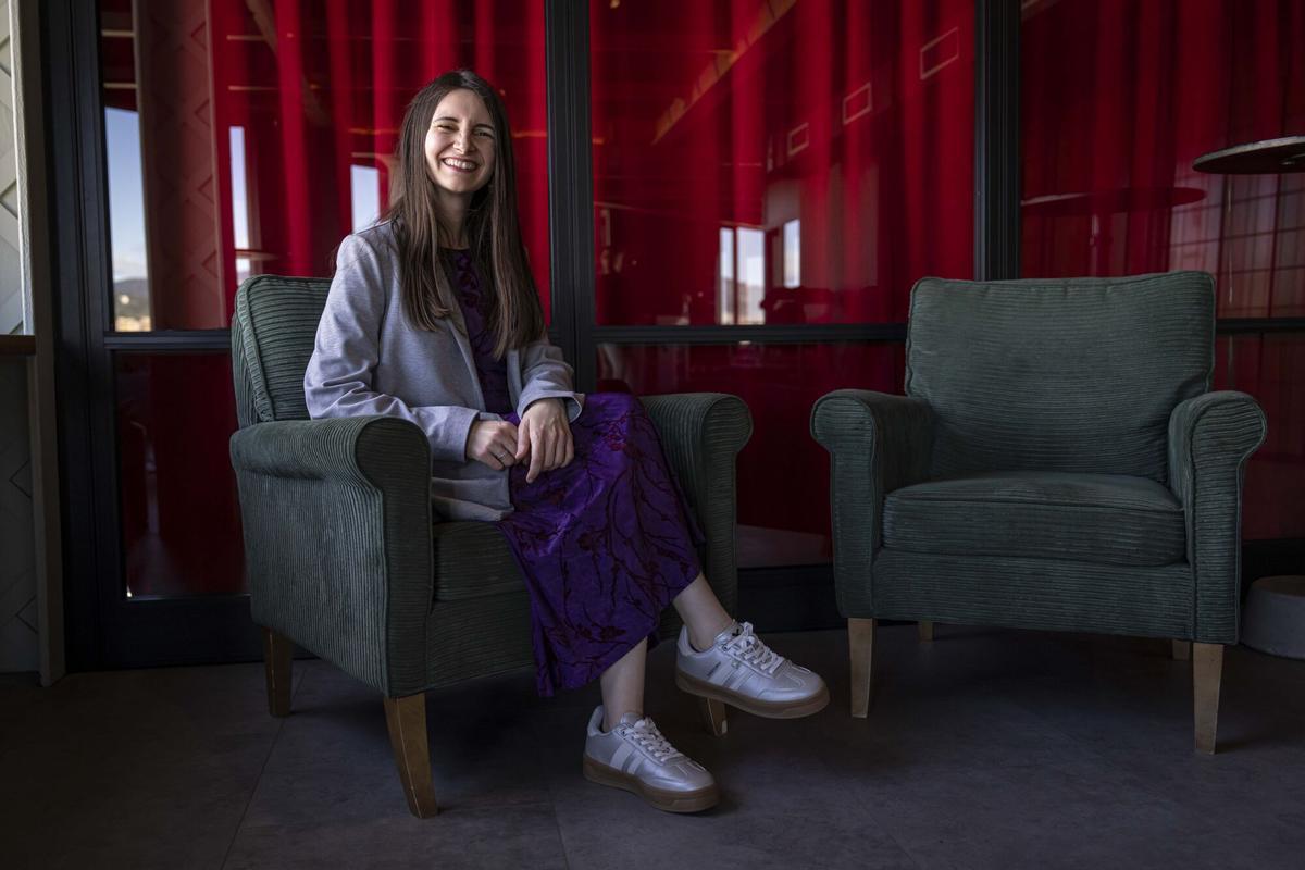 La ganadora del Premio Minotauro 2026, África Vázquez.