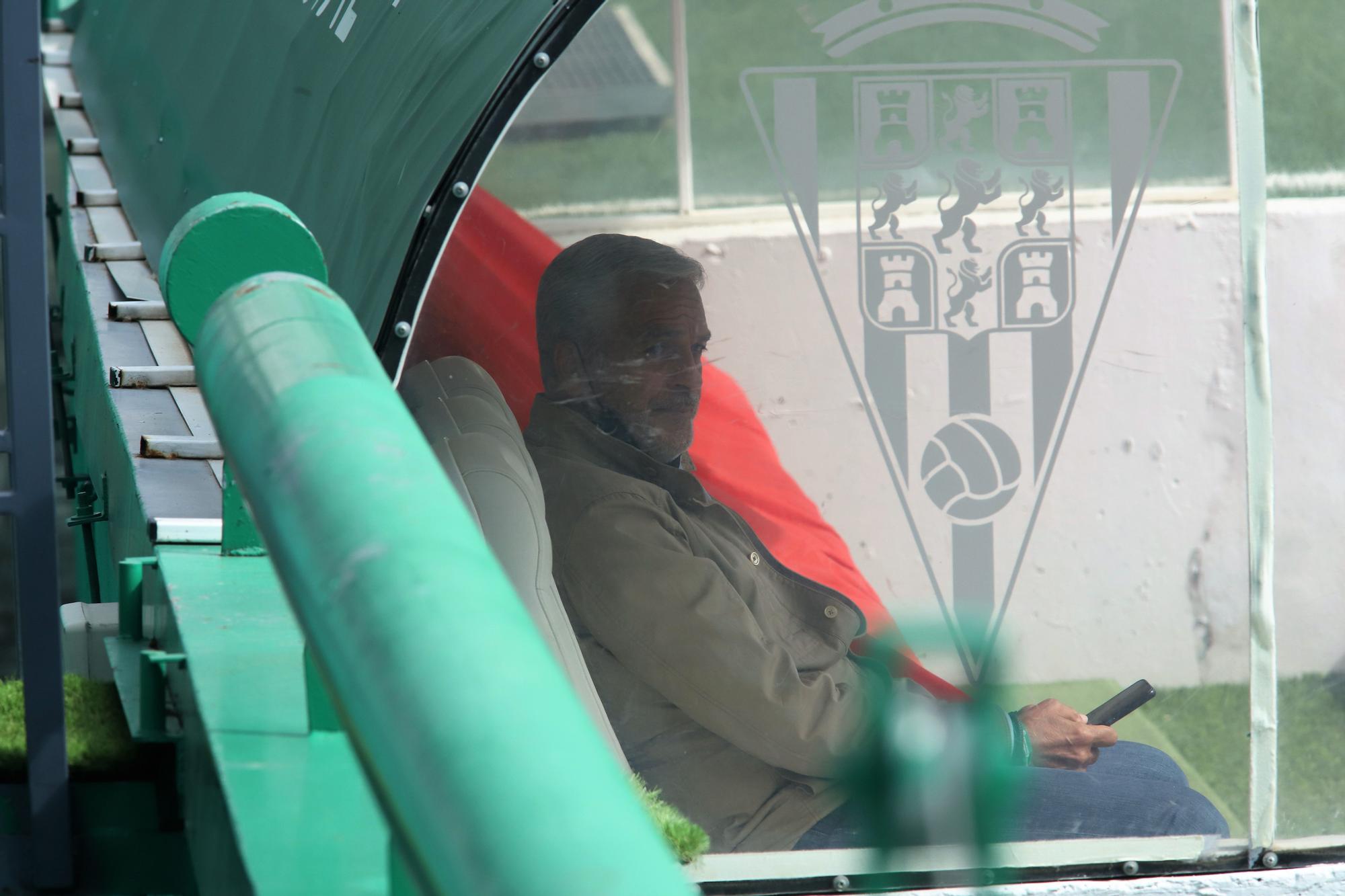 Primer entrenamiento de Germán Crespo como entrenador del Córdoba CF