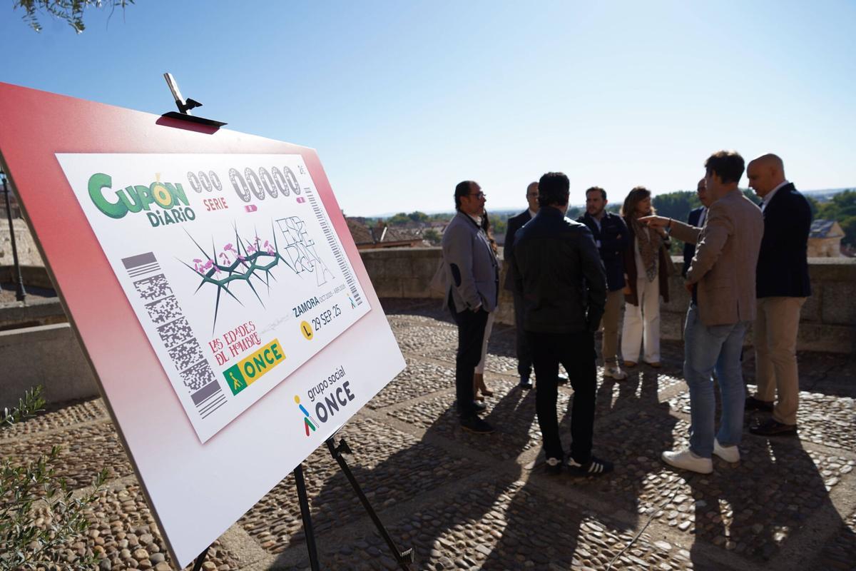 Presentación cupón de la once edades del hombre