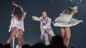 Concierto de Maluma en el Palau Sant Jordi de Barcelona.