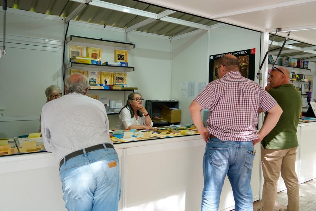 La feria del libro de Cáceres