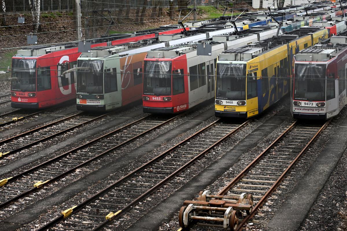 Alemania se para hoy por una huelga en todo el transporte