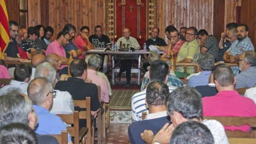 Imagen de la última asamblea celebrada en el Casal de Sant Jordi.