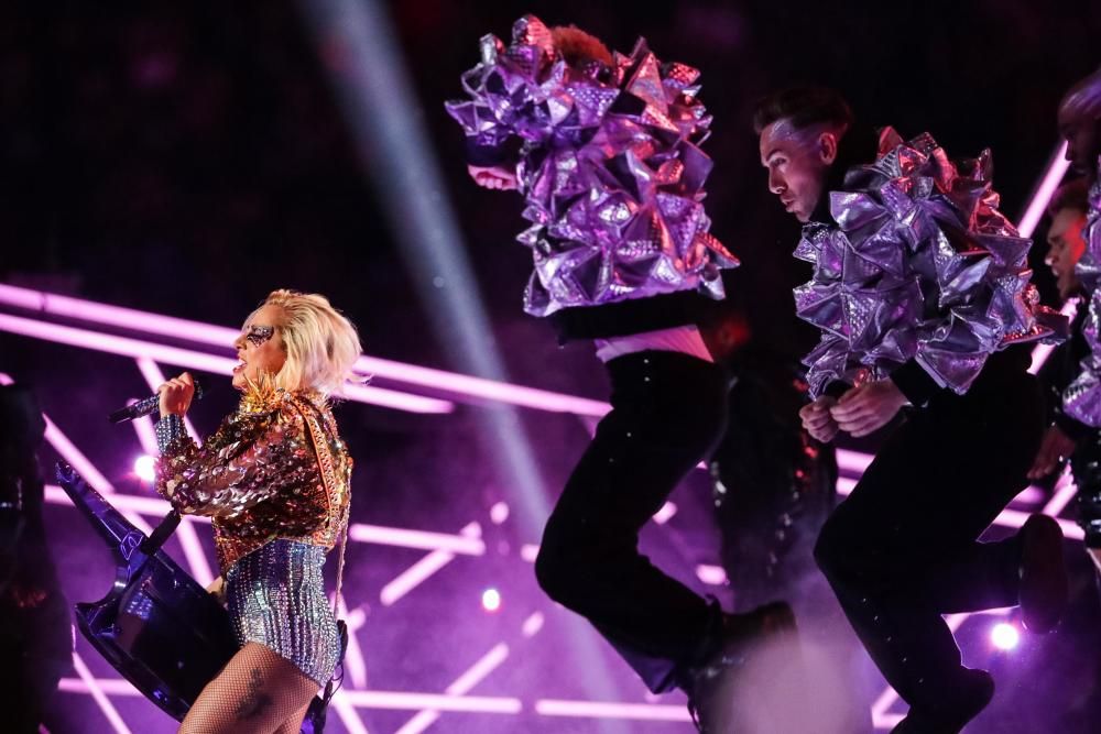 La actuación de Lady Gaga en la Super Bowl